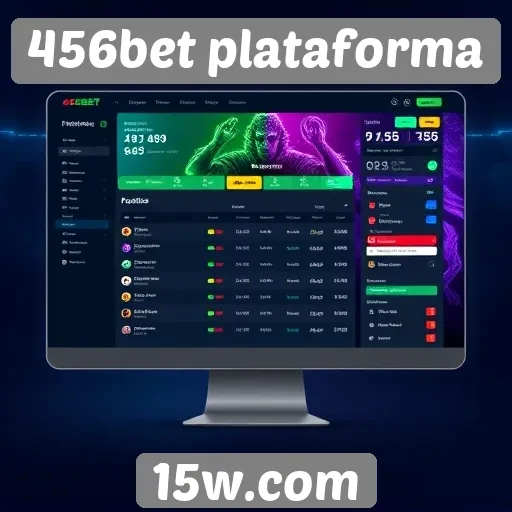 Interface do usuário na plataforma 456bet